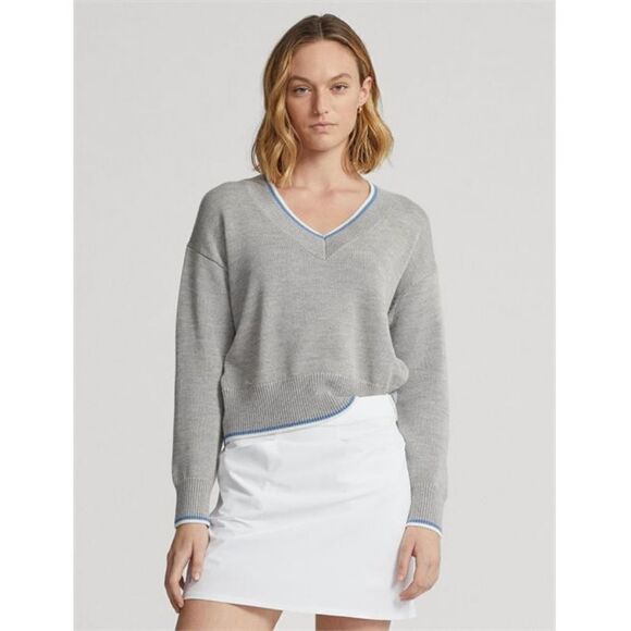 RLX Ralph Lauren Cricket Collar Sweater Wool Blend Jumper size M - Picture 1 of 13